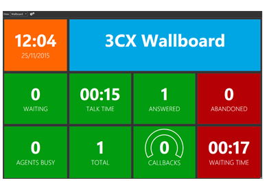 Example of a wallboard installed by SenSys Tech
