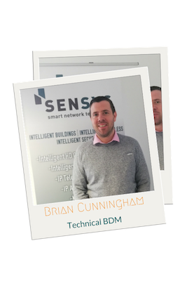 Snapshot of Brian Cunningham Technical BDM at SenSys Technology